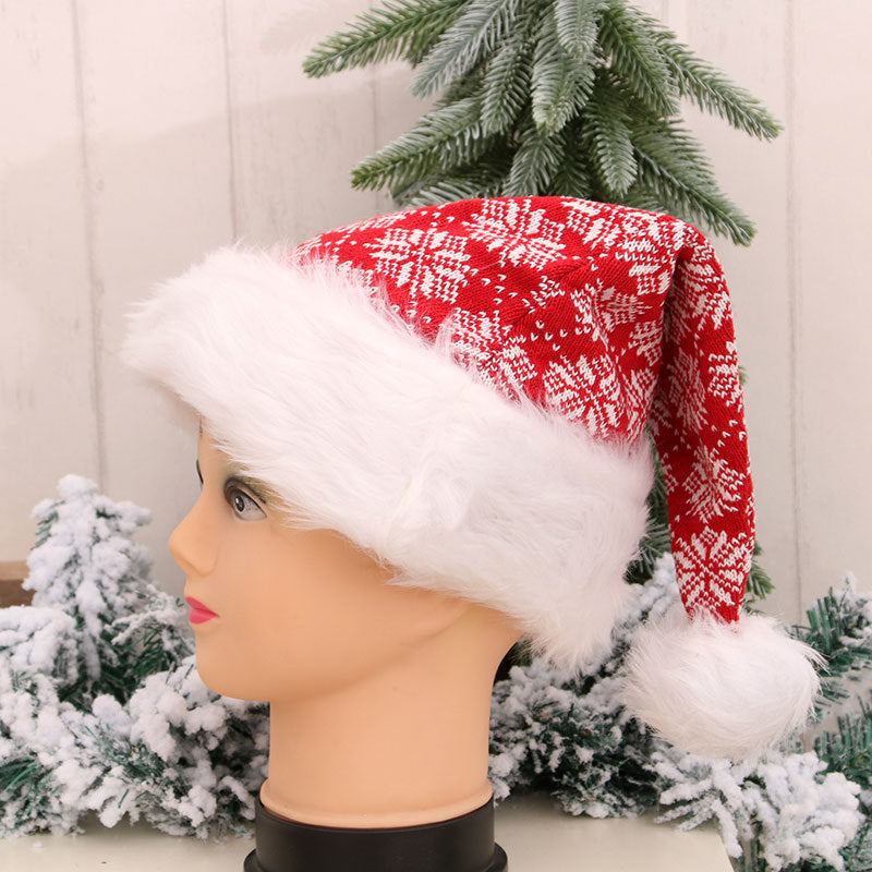 Christmas Glow Christmas Hat Adult Kids Cartoon Hat Snowman Hat for Old Man Christmas Small Gift Party Decoration