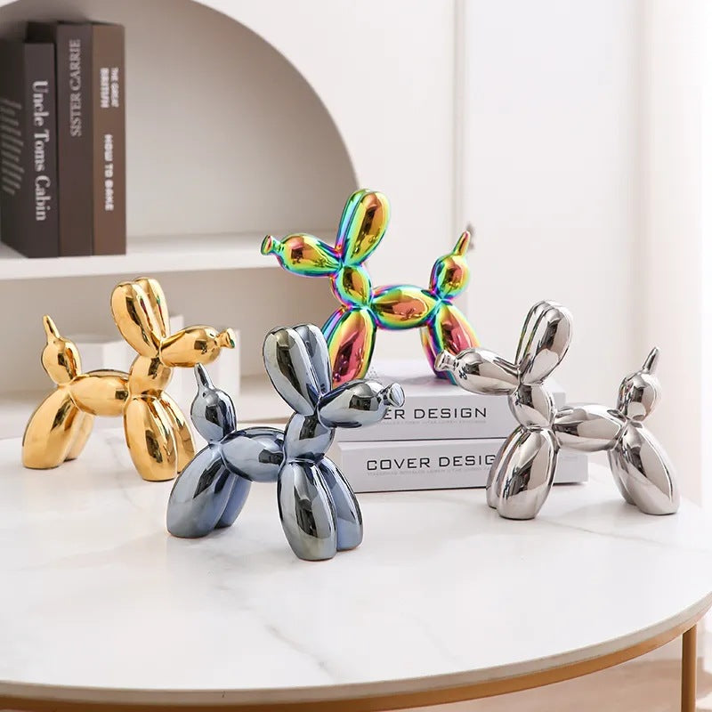 Wholesale Nordic light luxury wine cabinet home puppy ornament TV cabinet living room office high-end soft decoration