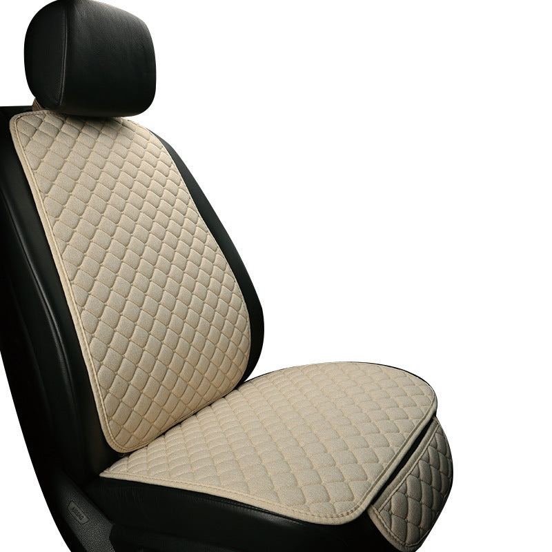 Linen car seat cushion General Motors seat cushion foreign trade popular car seat cover car seat cushion three-piece set of seat cushion