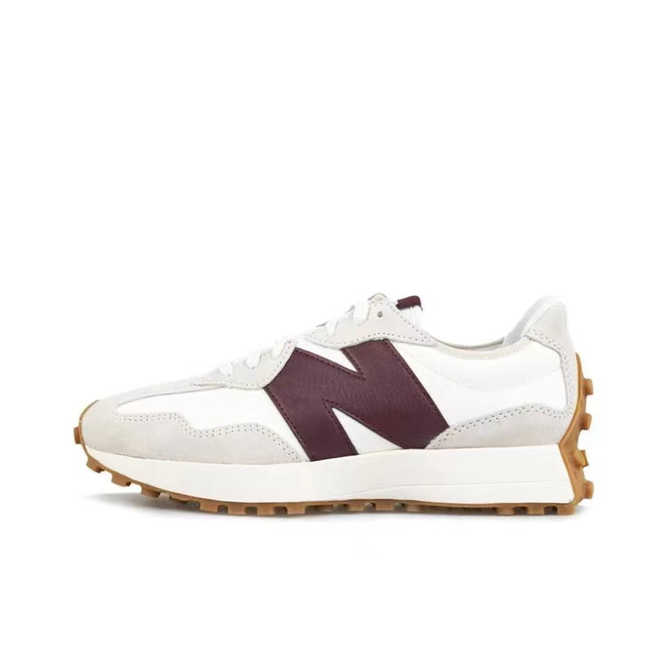 Putian shoes pure original wave new balance sneakers nb327 yuan ancestor gray men and women retro casual shoes couple running shoes