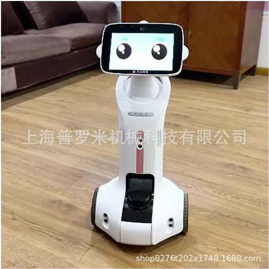 Intelligent home early warning escort robot Home patrol companion care interactive elderly care robot