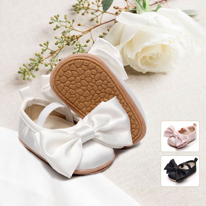 Infant shoes spring, autumn and summer girls, baby baby princess anti-slip shoes, soft-soled toddler shoes cross-border spot