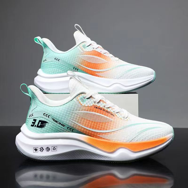 Cross border wholesale men's shoes trend new running men's shoes versatile outdoor men's sneakers fashion mesh breathable shoes