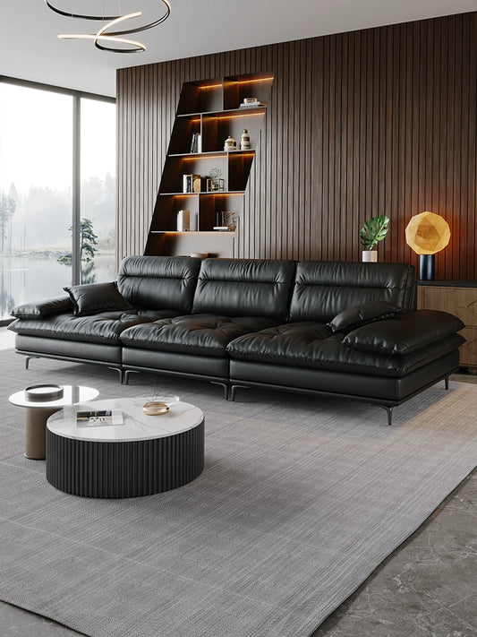 Leather sofa