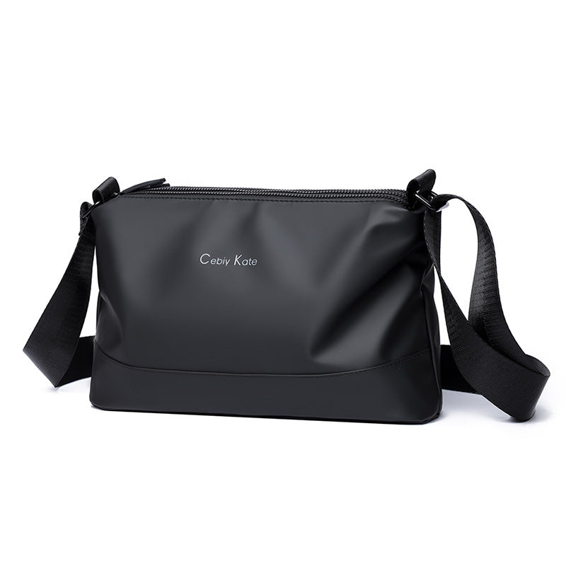Men's Premium Crossbody Bag 2026 New Business Commuter Waterproof Backpack Korean Lightweight Shoulder Bag