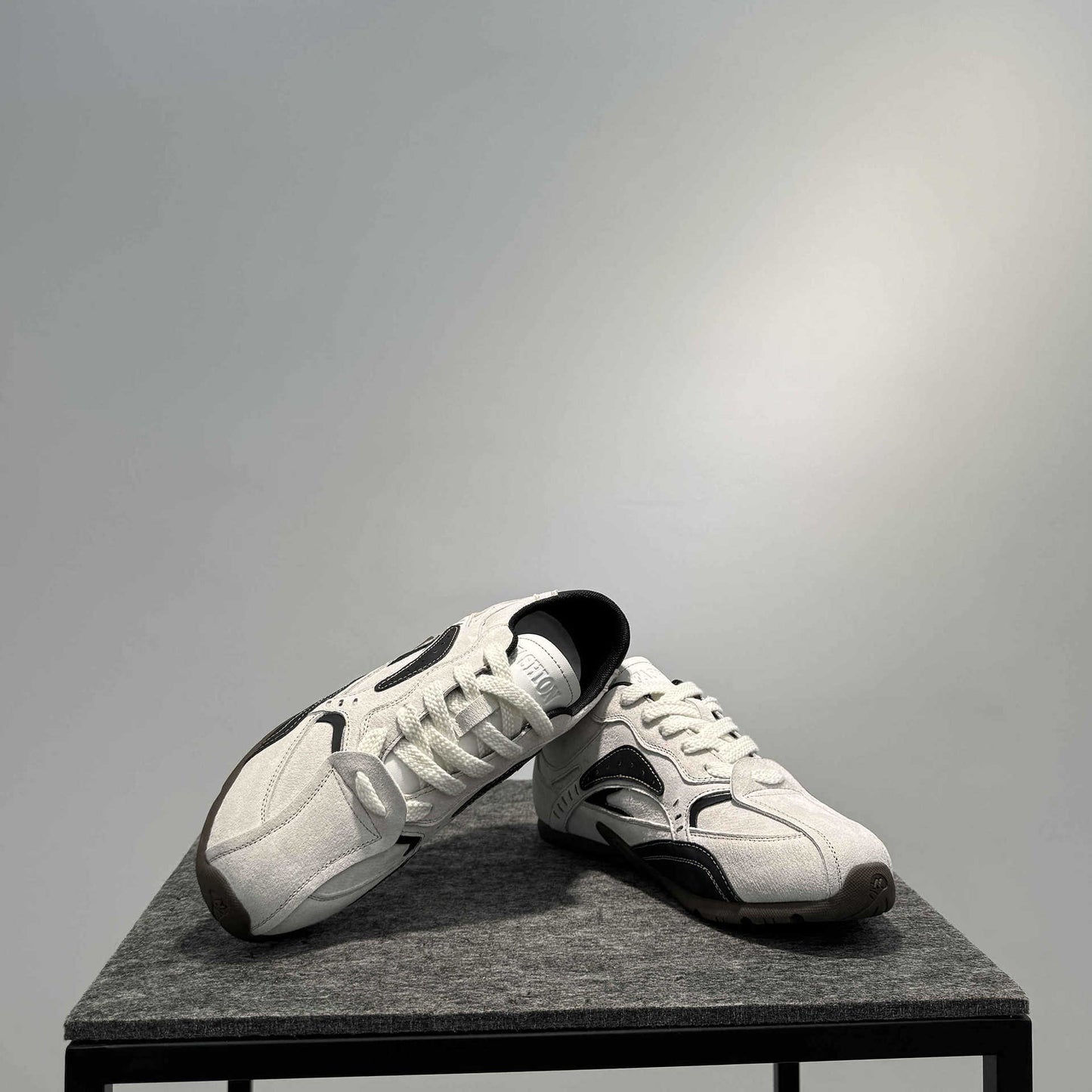 One Foot Half Canvas Casual Trendy Shoes Men's Shoes Summer 2025 New Summer Heelless Shoes Men's Fashion