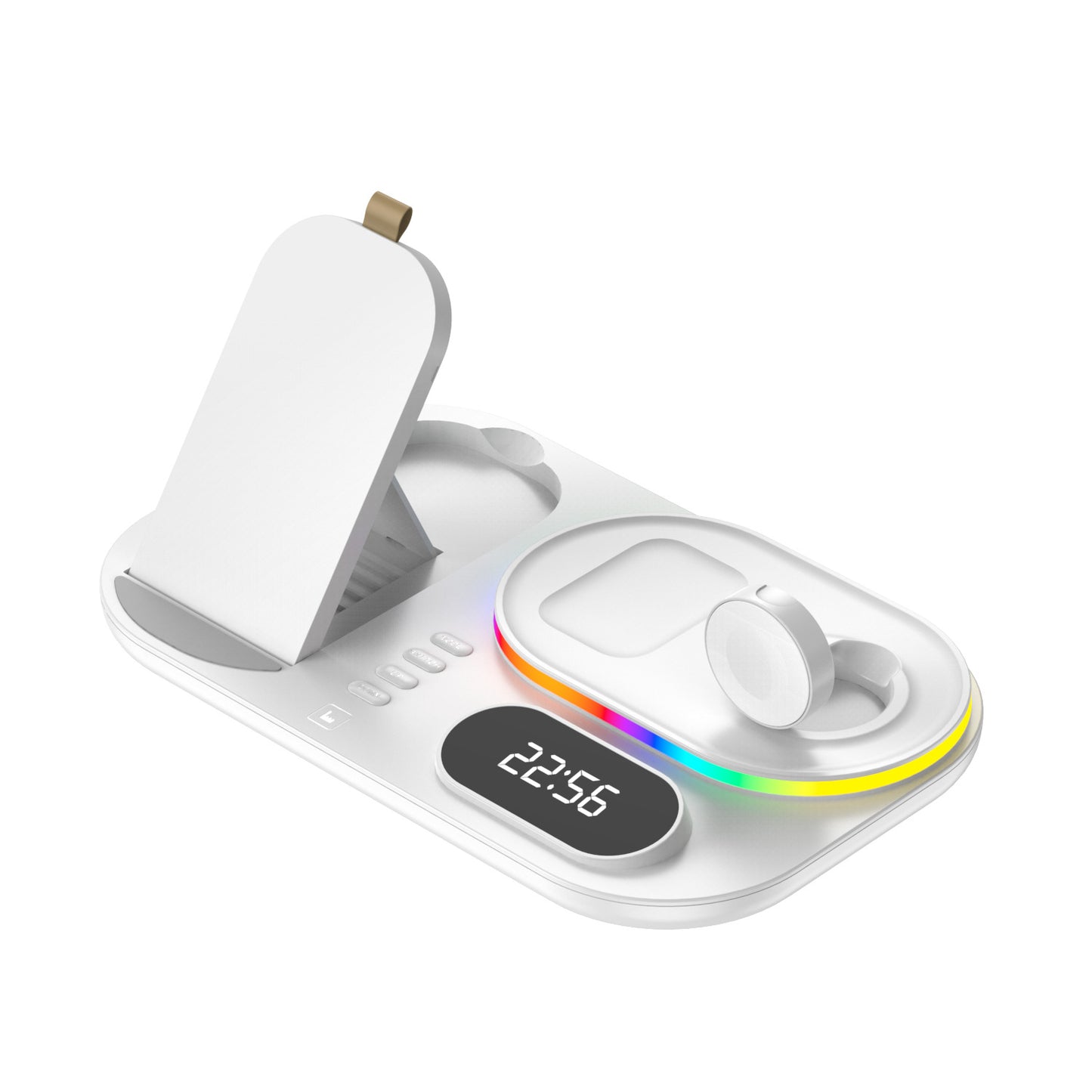 The cross-border 3-in-1 wireless charger magsafe is compatible with iPhone14 multi-function magnetic wireless fast charging