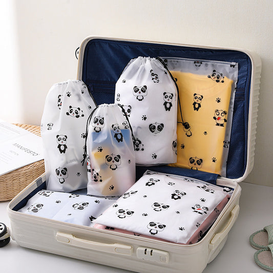 Travel storage bags, portable luggage, drawstrings, underwear, separate bags, clothes, waterproof sealed bags, and collation bags