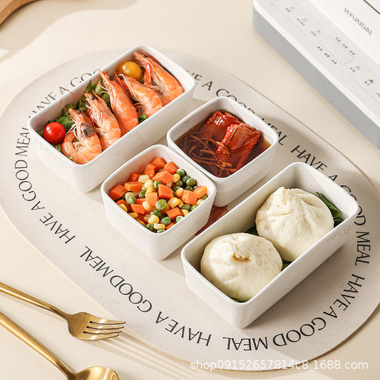 A piece of daifa ceramic small steamed bowl, snack bowl, hot pot dipping sauce bowl, steamed vegetable dessert, steamed egg, household snack plate