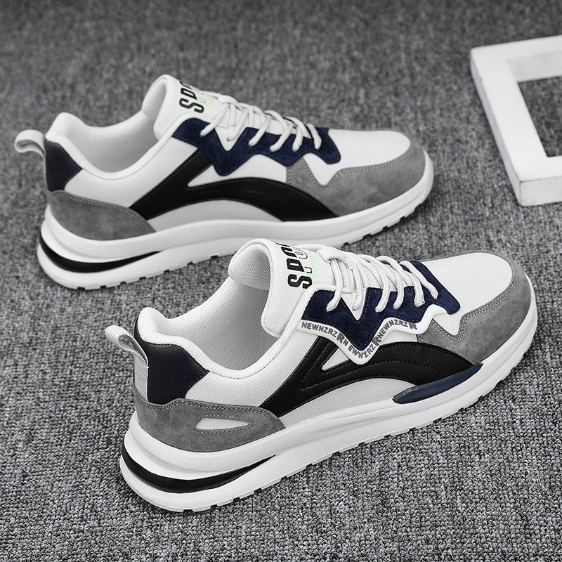 Men's shoes autumn breathable 2023 new spring trend versatile athleisure Forrest Gump running ins daddy tide shoes