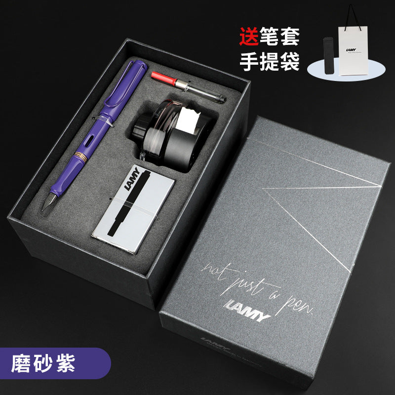 German LAMY Lingmei fountain pen hunter series ink pen business set gift box gift wholesale