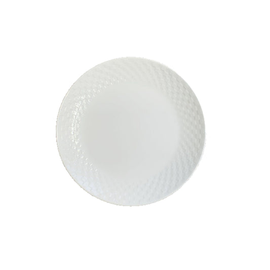 white plate melamine tableware commercial disc flat plate round plastic dinner plate buffet plate outdoor tableware wholesale