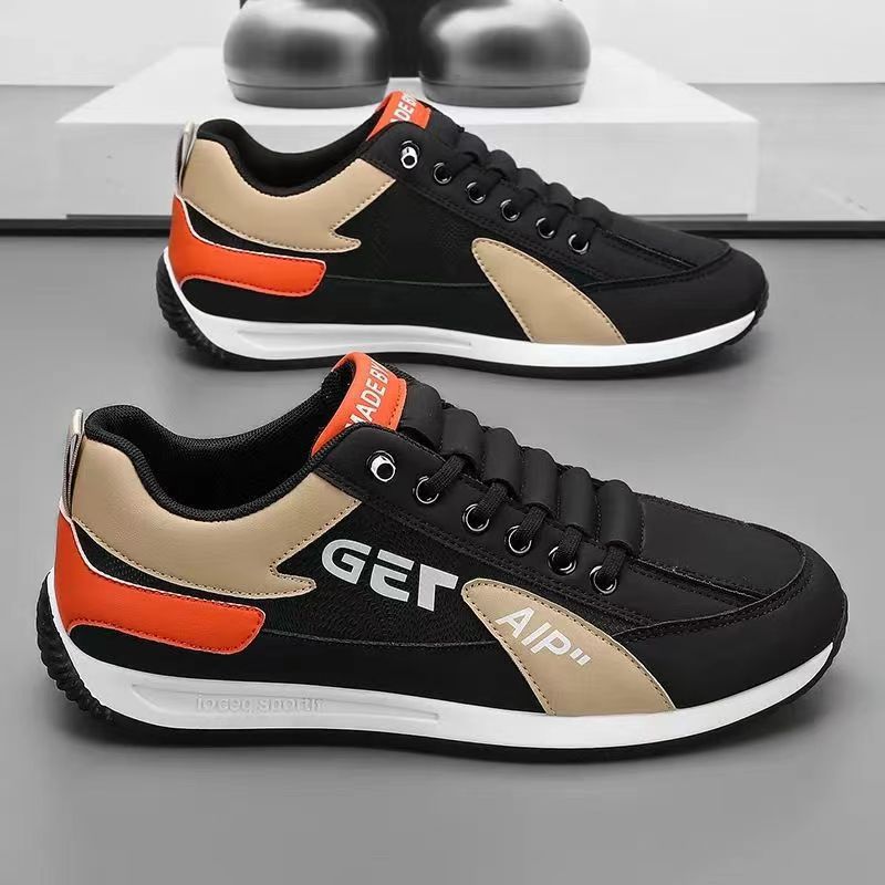 Men's Shoes 2025 Spring New Men's Casual Little White Shoes Trend Forrest Gump Shoes Lightweight and Breathable Running Shoes Men's Wholesale