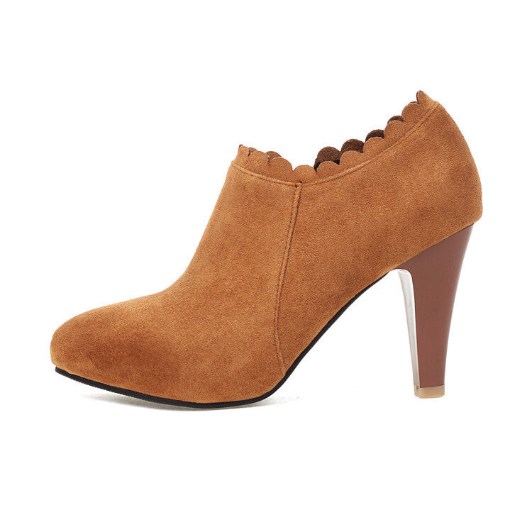 Spring thick heel, high heel, deep single shoes, women's shoes, large size 40-43, foreign trade, cross-border, Chengdu, retro Mary Jane