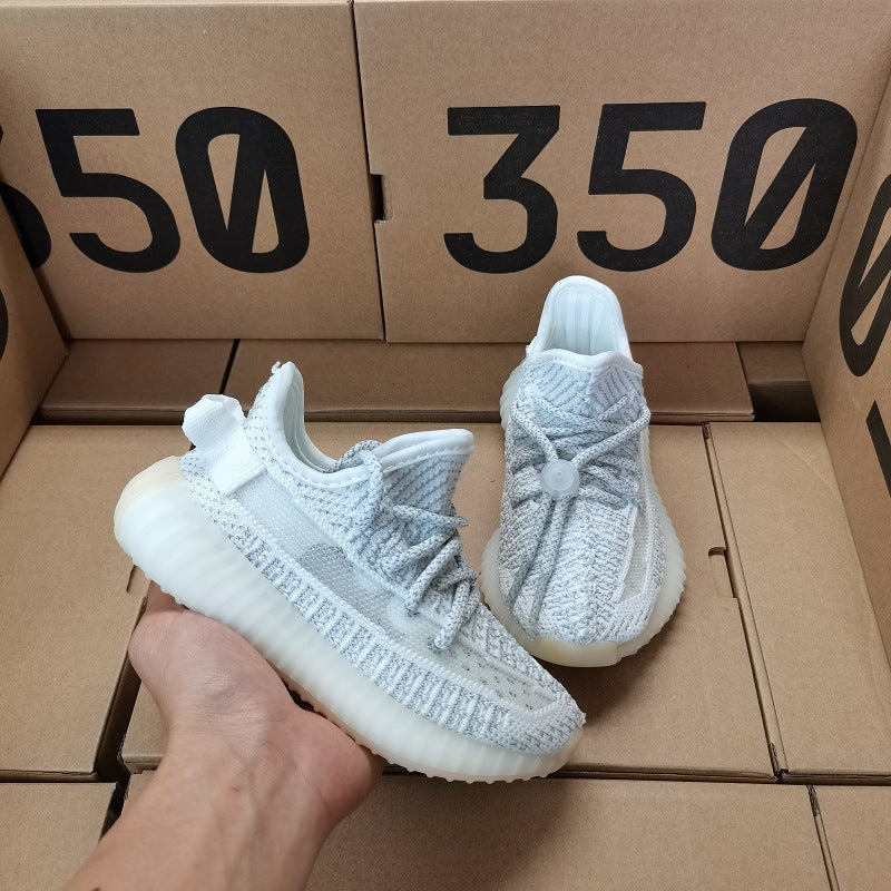 Children's coconut shoes, baby's breath, Putian summer mesh boys, 350 children's shoes, women's real explosive soft-soled running sneakers