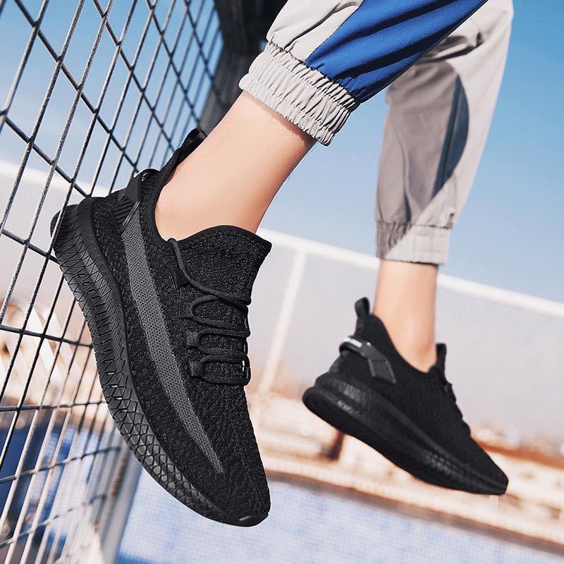 2025 Breathable Casual Shoes, Men's Sneakers, Versatile Mesh Shoes, Cloth Shoes, Flying Weave Shoes, Spring Men's Shoes, Comfortable and Versatile