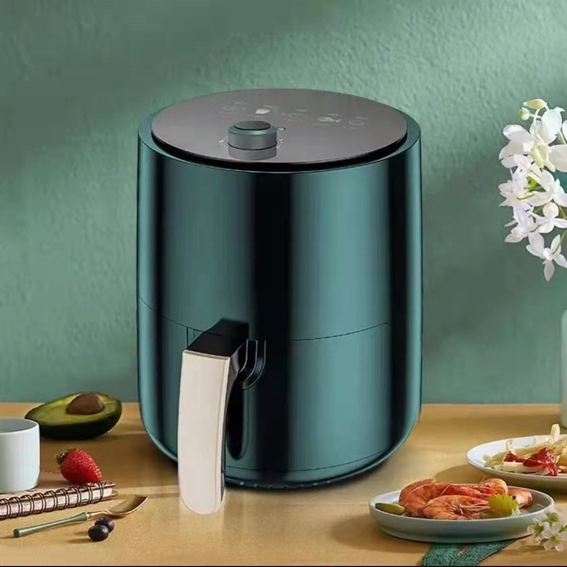 Explosive mini multifunctional air fryer kitchen compact french fries chicken wing machine fried snack electric fryer