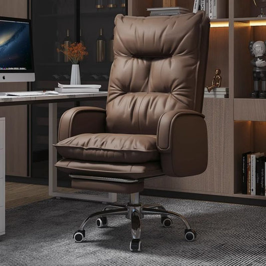 c！ Computer chair, home office comfort, reclining boss chair, study desk, sitting, back chair, business sofa