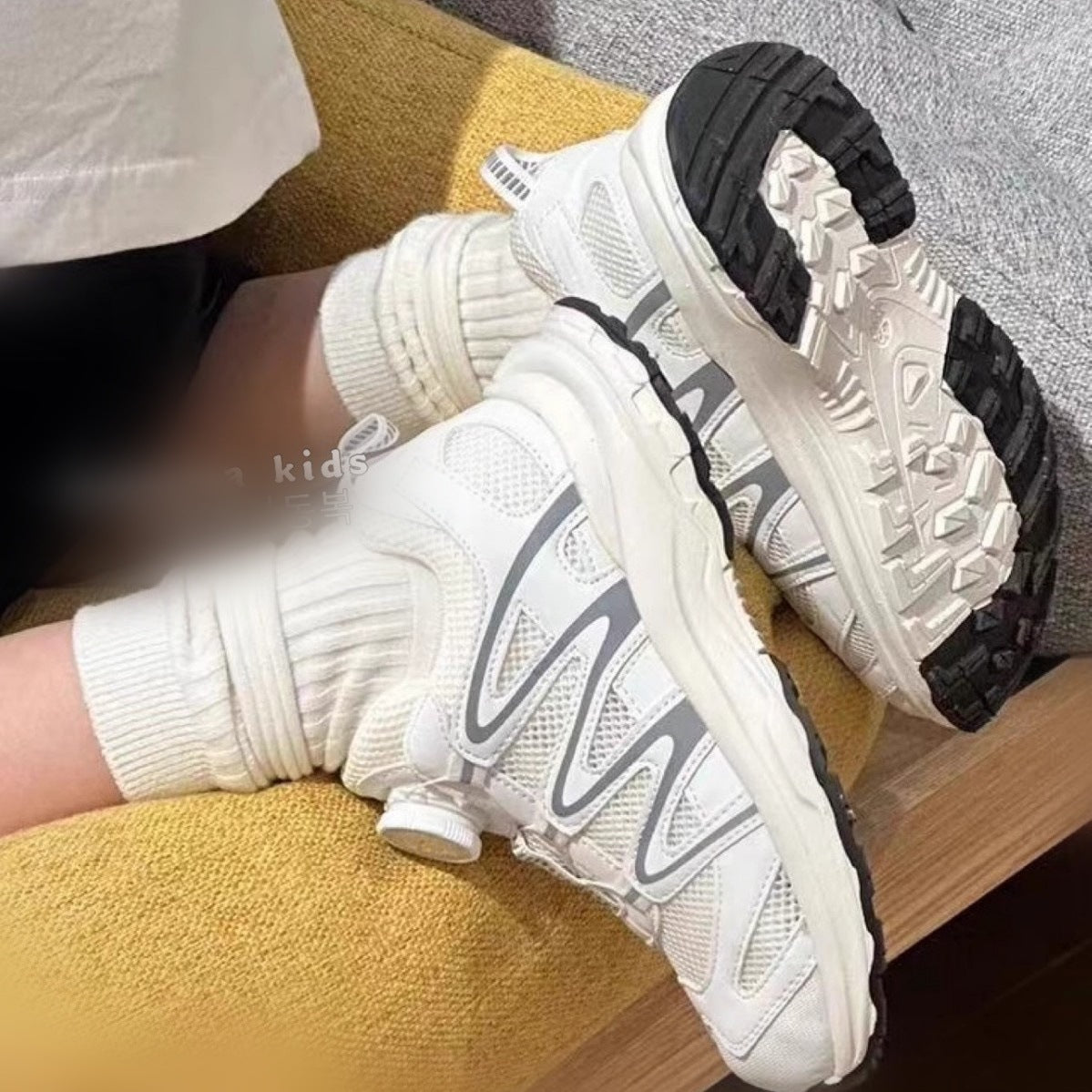 Zhigu children's sneakers 2025 spring and autumn new lightweight breathable mesh shoes for boys and girls, dad shoes, baby shoes