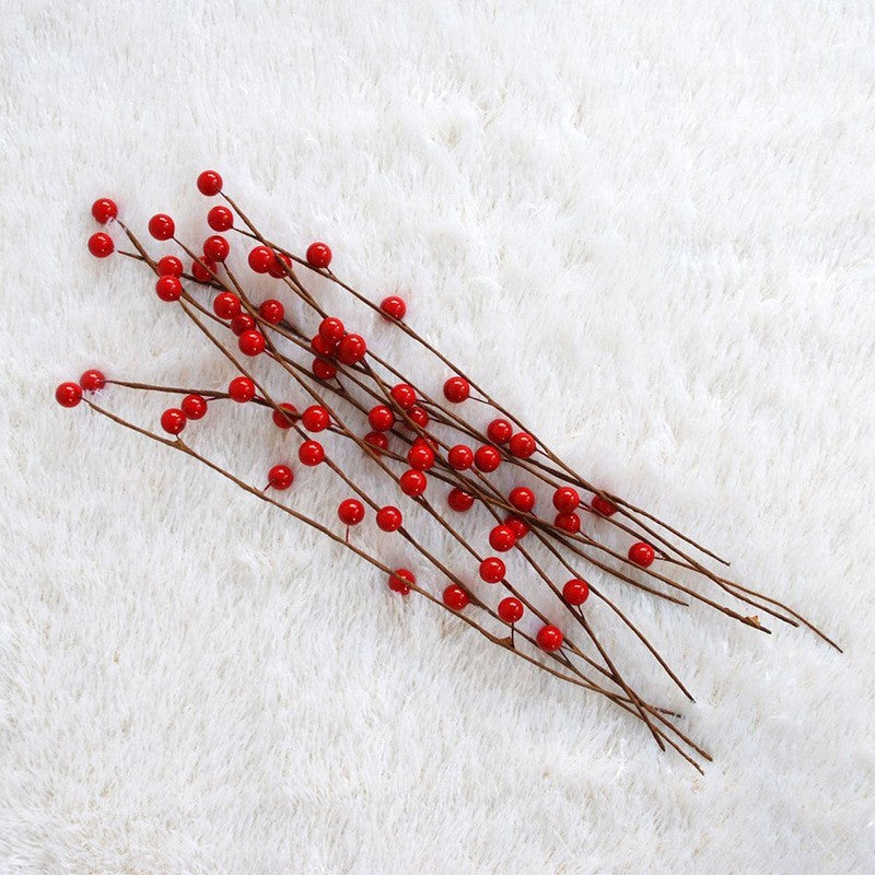 Christmas Pine Needle Pine Cone Christmas Gift Decoration Christmas Eve Gift Box Packaging Simulated Pine Cone DIY Garland Bouquet