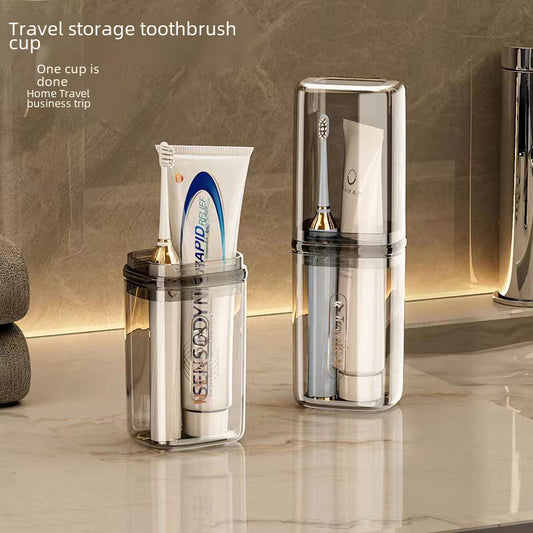 Travel toiletries, toothbrushes, storage boxes, mouthwash cups, portable toothbrushes, toothbrush cup sets, travel supplies, student dormitories