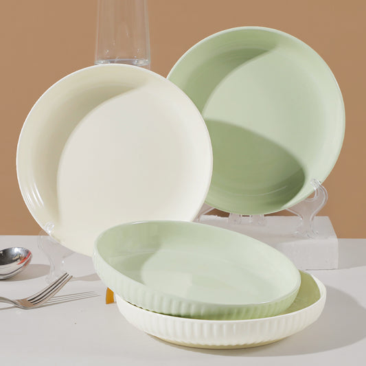 household ceramic dishes