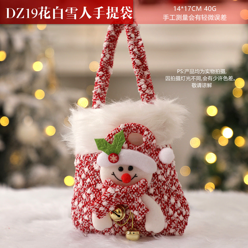 Christmas gift apple bag tote bag adult children children Christmas gift decoration high-end gift bag