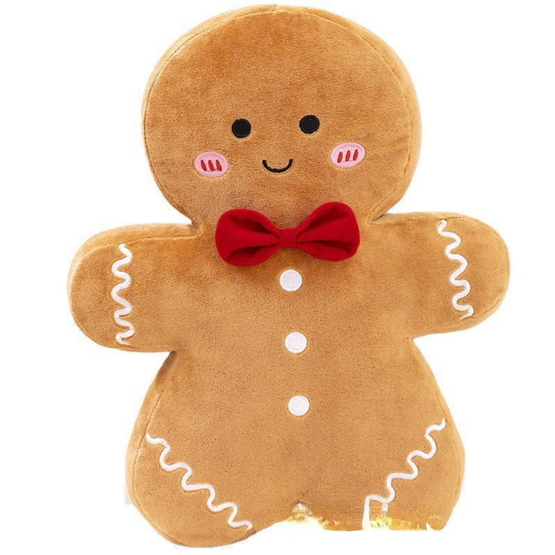 Christmas tree, gingerbread figures, dolls, Christmas Story, throw pillows, sofas, cushions, dolls, Christmas Eve, decorations, gifts