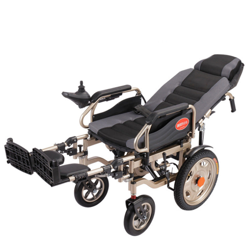 factory direct sales smart wheelchair folding electric wheelchair disabled electric rollator optional lithium battery