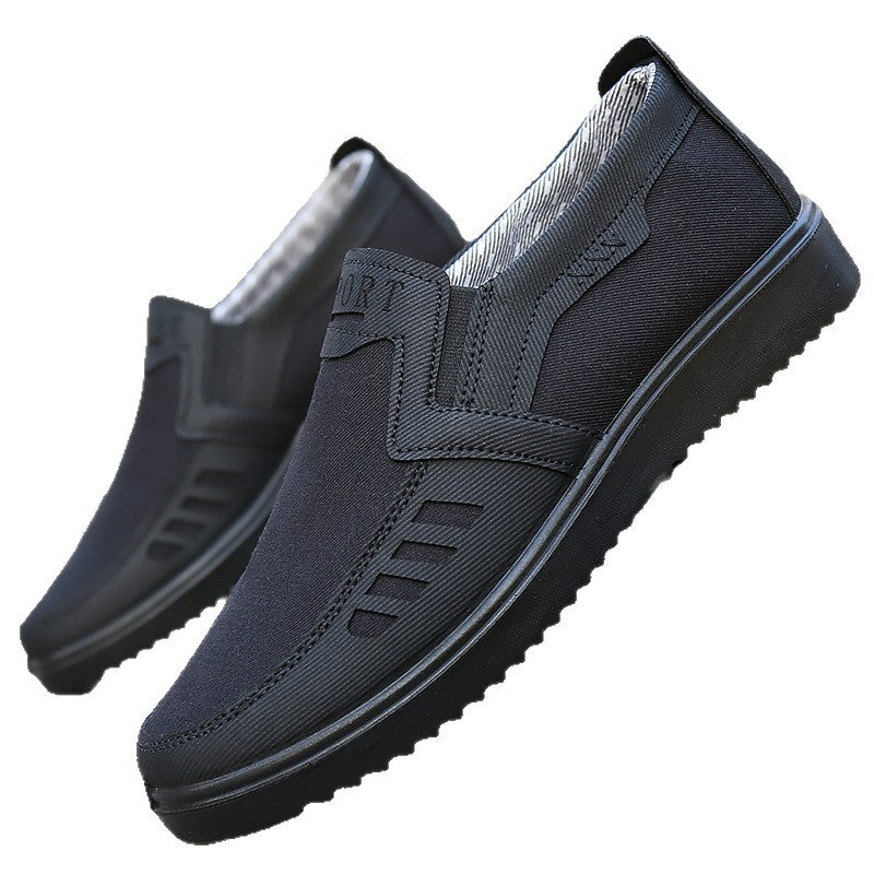 Manufacturers wholesale foreign trade men's polyurethane cloth shoes, old Beijing cloth shoes, wear-resistant and lightweight, casual shoes