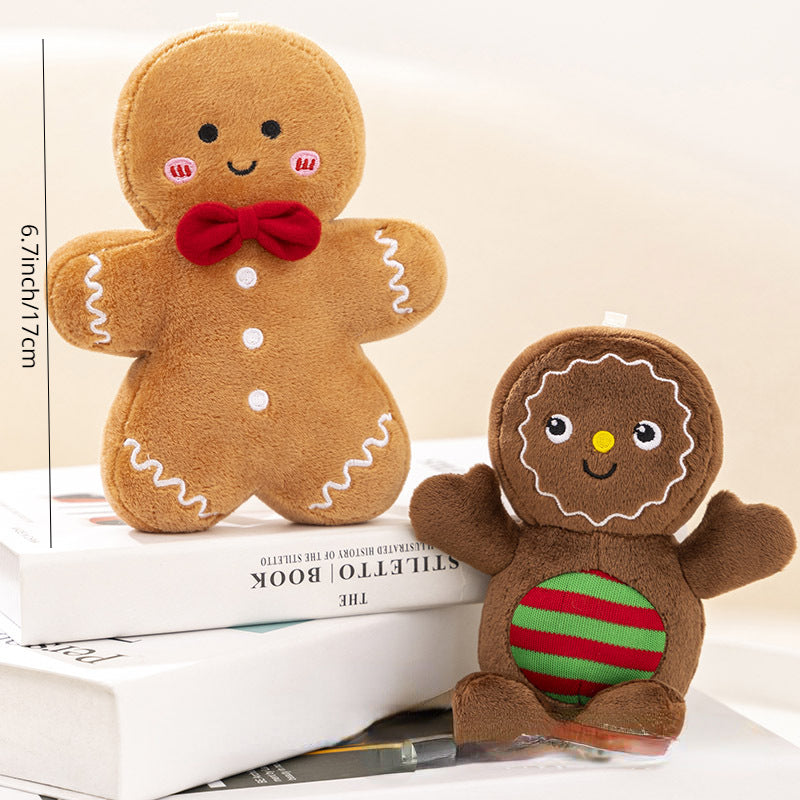 Christmas tree, gingerbread figures, dolls, Christmas Story, throw pillows, sofas, cushions, dolls, Christmas Eve, decorations, gifts