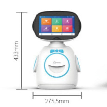 The elderly health companion robot super well-off remote voice voice control accompanies blood pressure monitoring intelligent early education