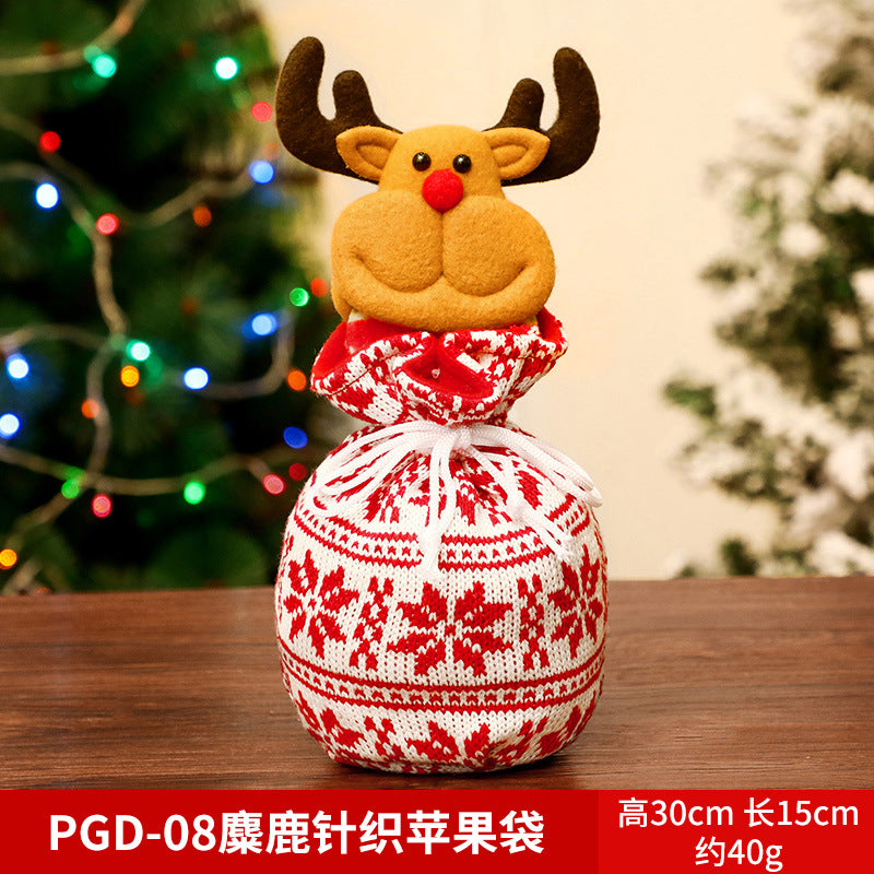 Christmas gift apple bag tote bag adult children children Christmas gift decoration high-end gift bag