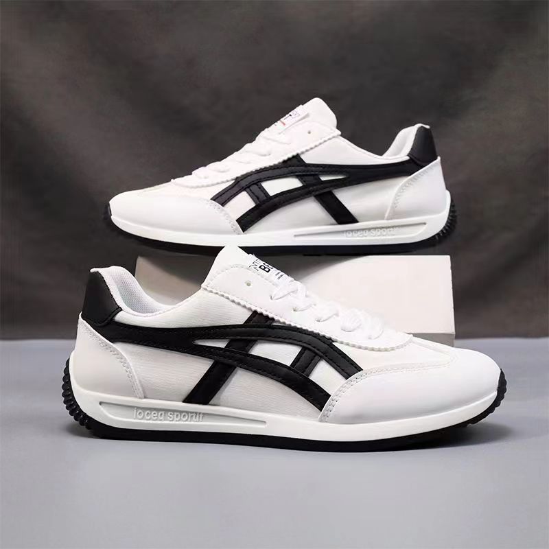 Men's Shoes 2025 Autumn New Little White Shoes Trendy Breathable Low-Top Forrest Gump Men's Shoes Casual Sports Canvas Shoes