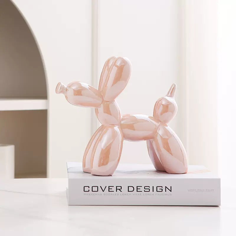 Wholesale Nordic light luxury wine cabinet home puppy ornament TV cabinet living room office high-end soft decoration
