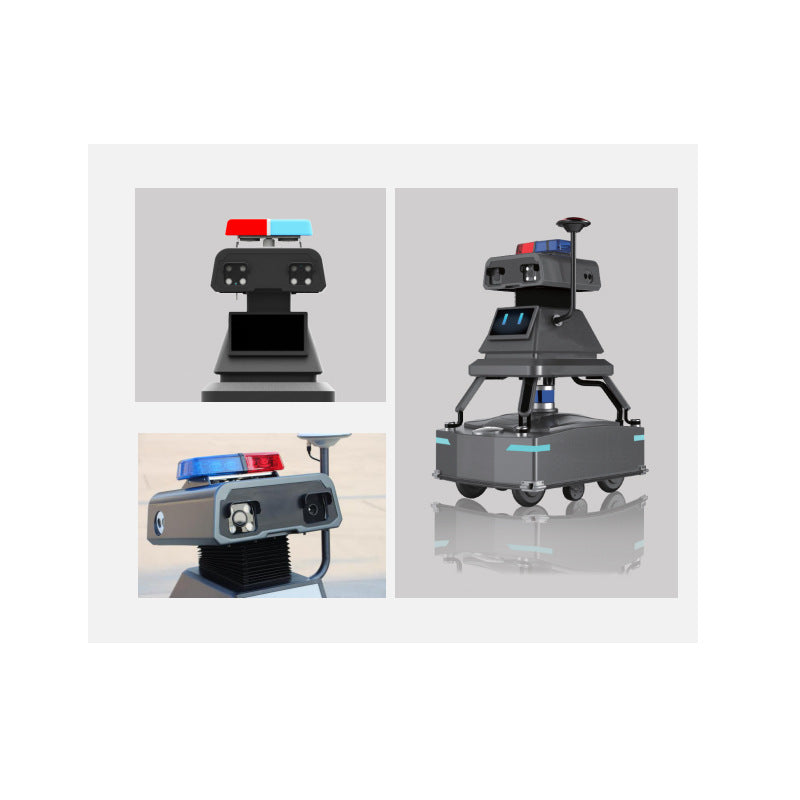 Chengdu intelligent patrol robot property security walking smart police security service intelligent security service