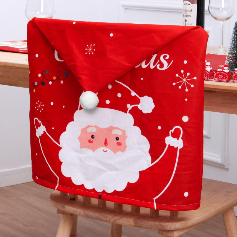 Christmas Decorations, Chair Sets, Wedding Banquets, Hotel Chairs, Covers, Dining Chairs, Santa Claus, Snowman Chairs, Sets