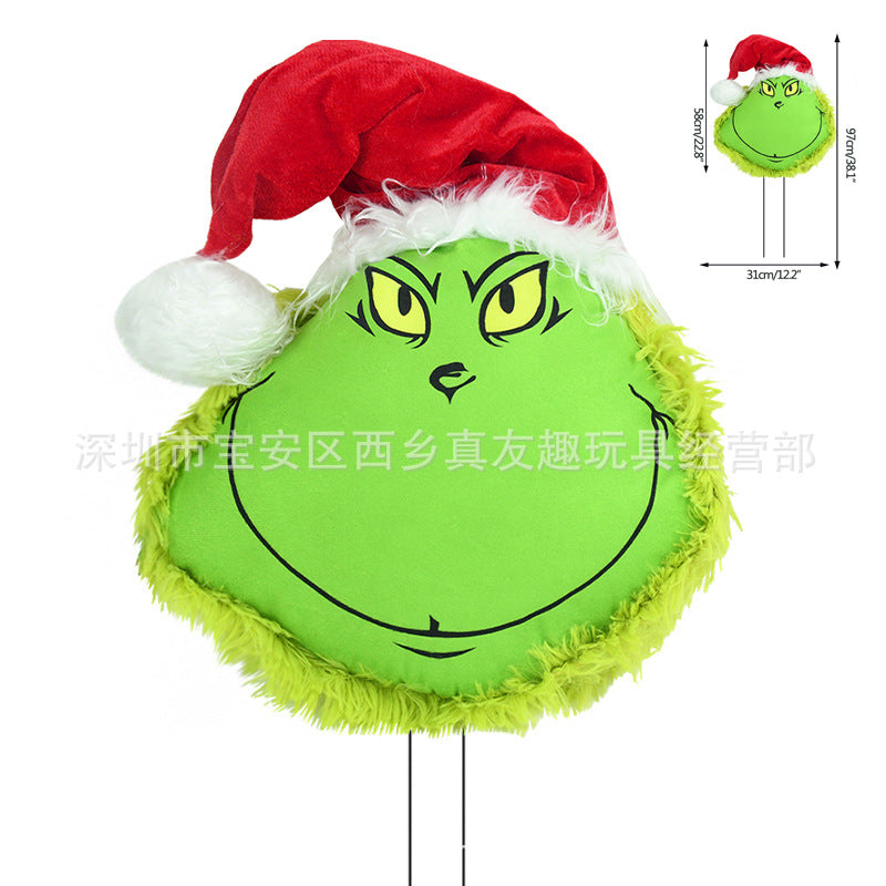 christmas decoration plush toy plush christmas elf doll christmas ornament dress up prosthetic leg factory stock