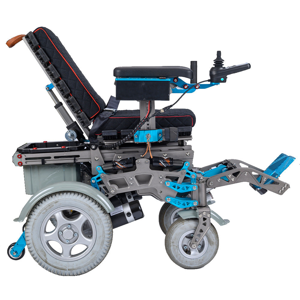 Cross-border new lightweight electric wheelchair vehicle, multi-functional intelligent walker for the elderly, foldable portable scooter