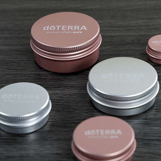 DIY doTERRA sub-packed aluminum box skin care product sub-packing box seal-proof travel carry sub-pack can engrave logo