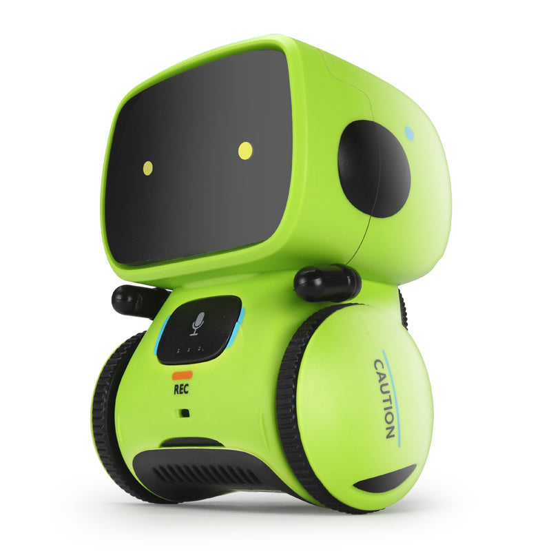 Parent-child intelligent interactive robot children's electric toys touch sensing voice dialogue early education story machine boys