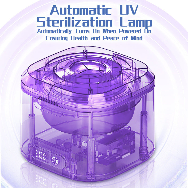 Amazon Ultrasonic Denture Cleaning Machine UV Disinfection Ultrasonic Cleaner Home Denture Cleaner