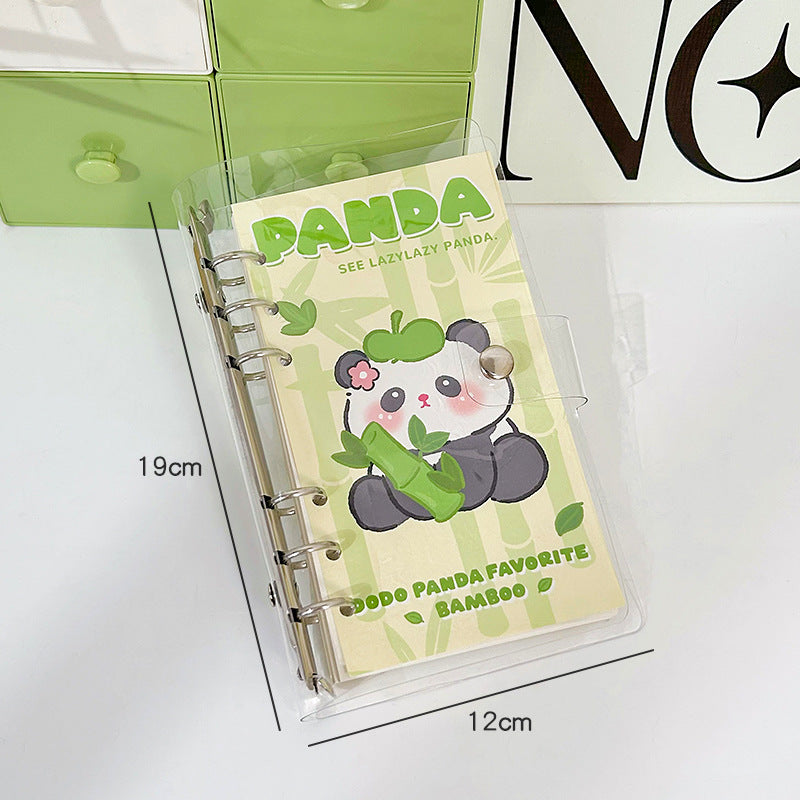 Kapibala loose-leaf notebook, cute capybara notebook, student diary, guinea pig detachable notepad