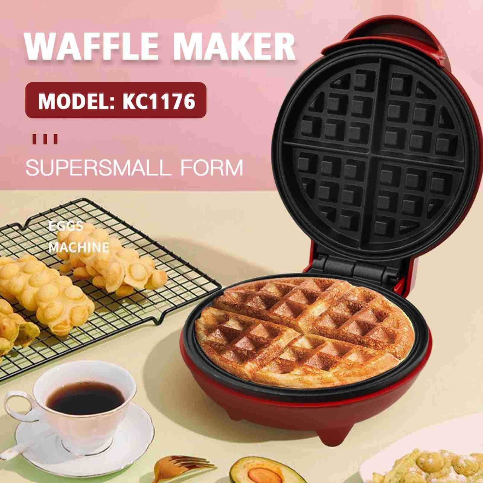 DiscontinuedDSP Multifunctional Household Electric Cake Pan Waffle Maker Egg Cone Cake Sandwich Breakfast Maker Mini Lightweight