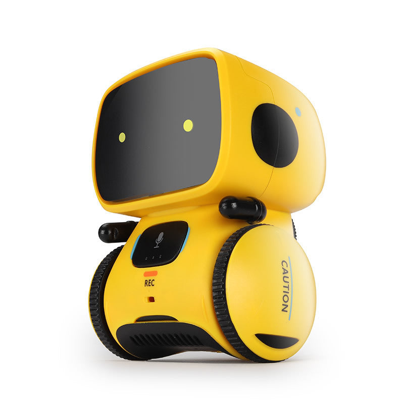 Parent-child intelligent interactive robot children's electric toys touch sensing voice dialogue early education story machine boys