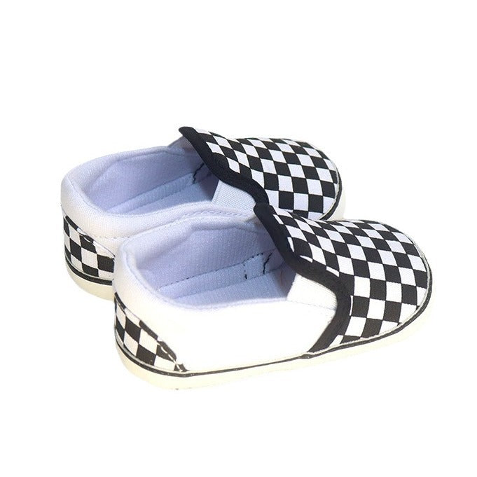2023 baby canvas shoes, baby wearing and taking off, non-slip, breathable, fashionable board shoes, travel, leisure, and versatile children's models