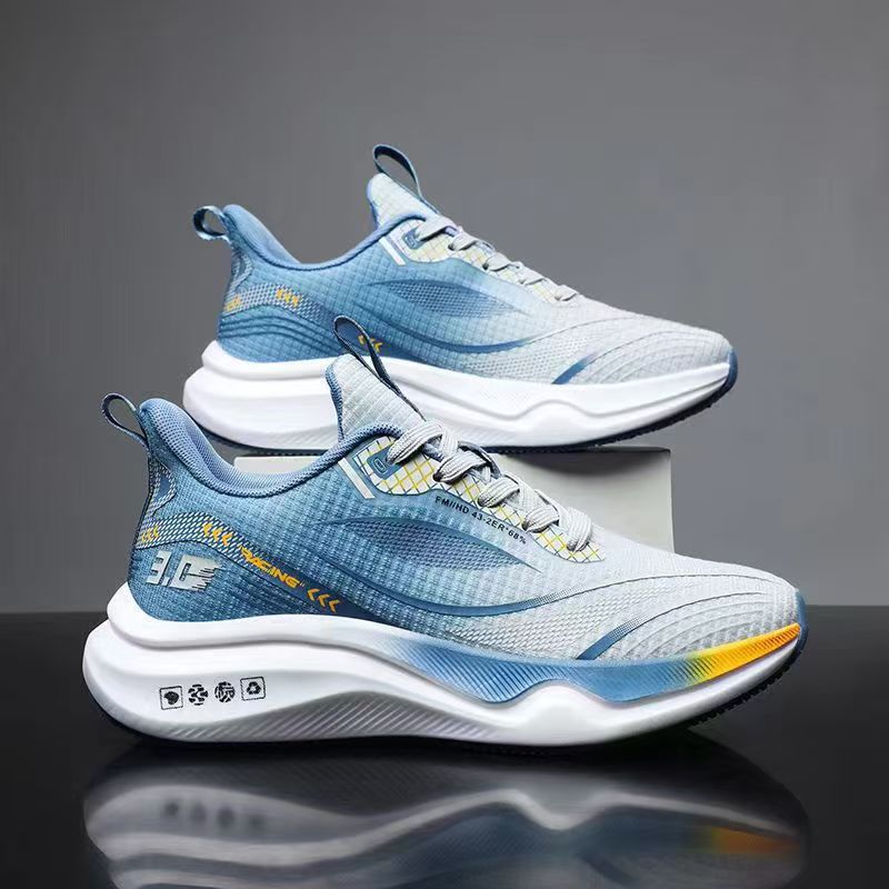 Cross border wholesale men's shoes trend new running men's shoes versatile outdoor men's sneakers fashion mesh breathable shoes