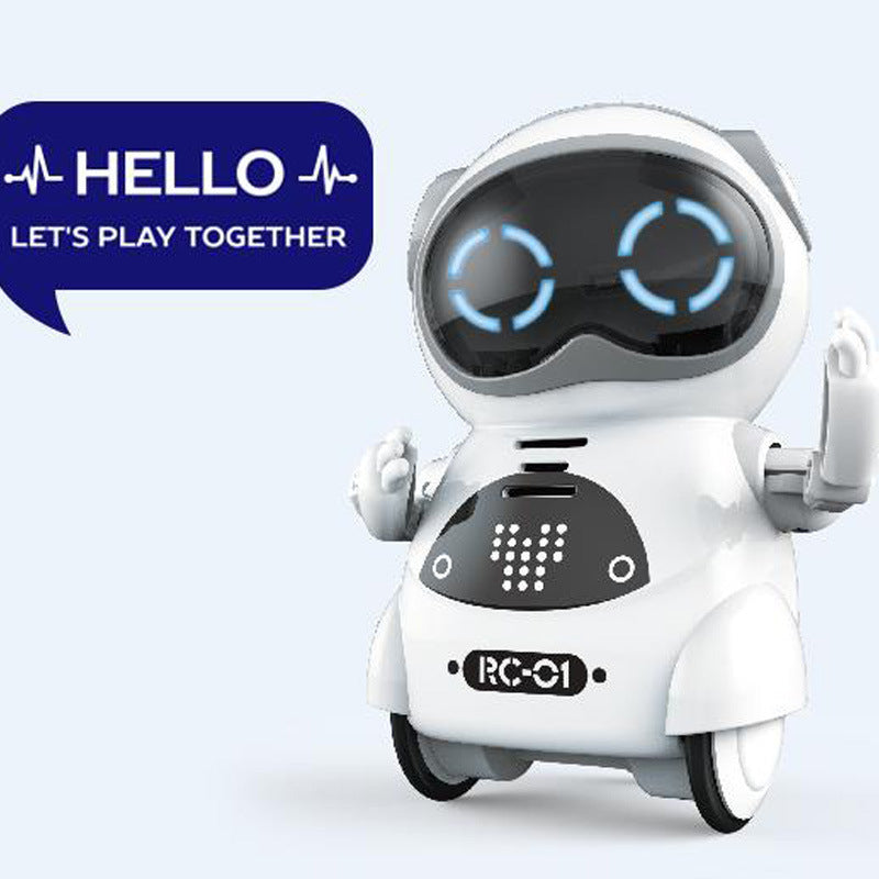 Cross-border Amazon explosive toys children's companionship early education programming voice interactive electronic intelligent robots