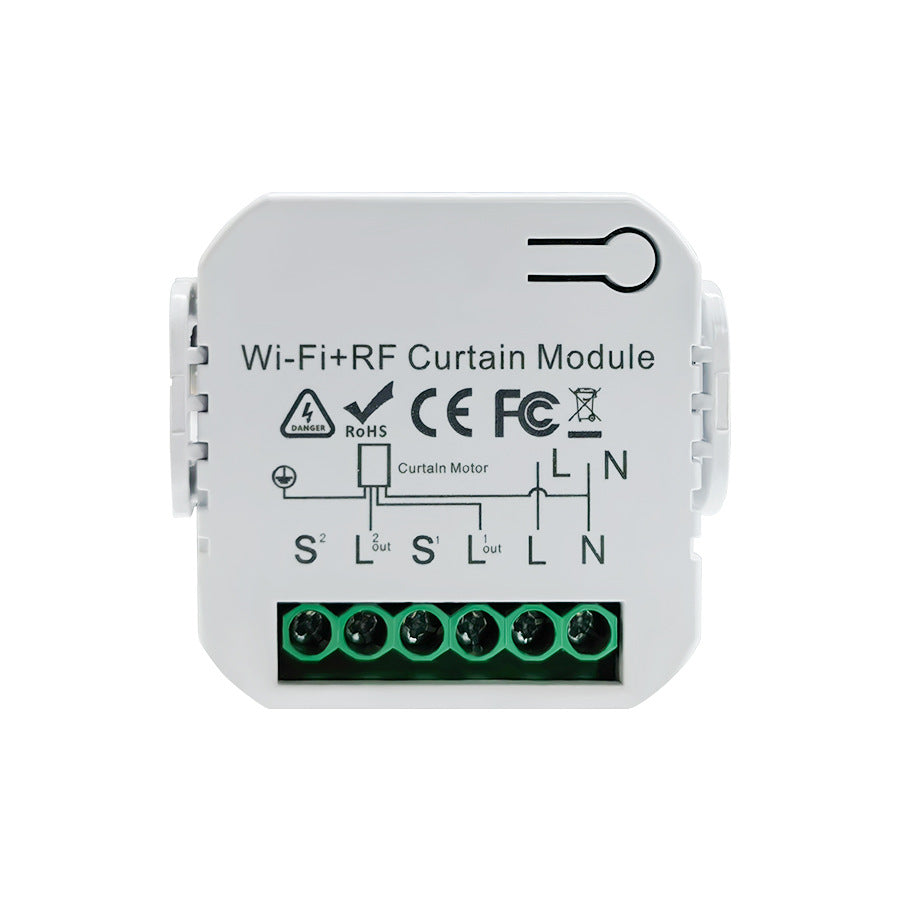Tuya APP Timing Voice Tubular Motor Remote Controller WIFI Smart Home Curtain Switch Switch Switch