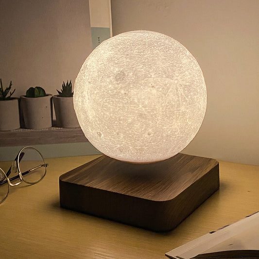 Moon maglev night light creative home furnishings high-end Internet celebrity birthday gifts Valentine's Day romantic gifts